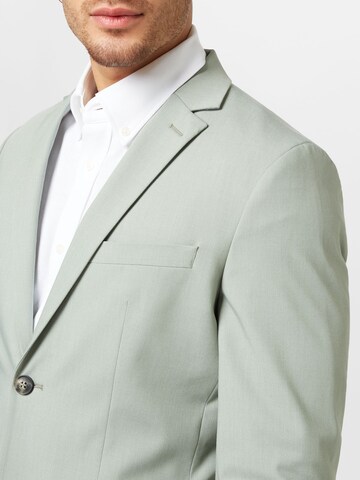 Coupe slim Costume 'LIAM' SELECTED HOMME en vert