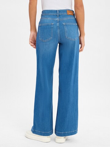 MOS MOSH Wide Leg Jeans ' MMDara Deluxe ' in Blau