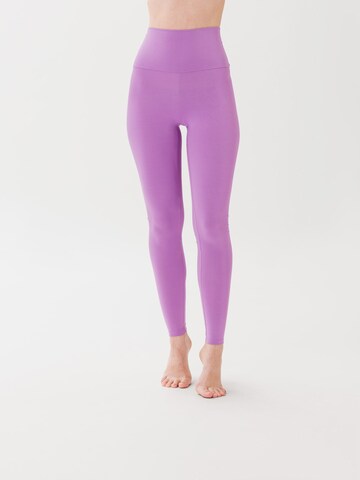 Skinny Leggings 'Luna' Les Lunes en violet : devant