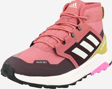 ADIDAS TERREX Boots 'Trailmaker' in Red: front