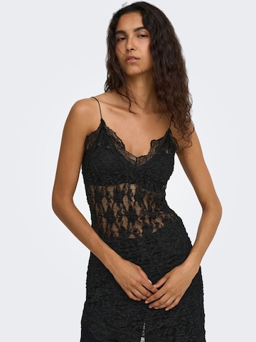 Robe 'ALBINA' ONLY en noir