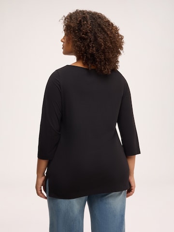 T-shirt Fiorella Rubino en noir
