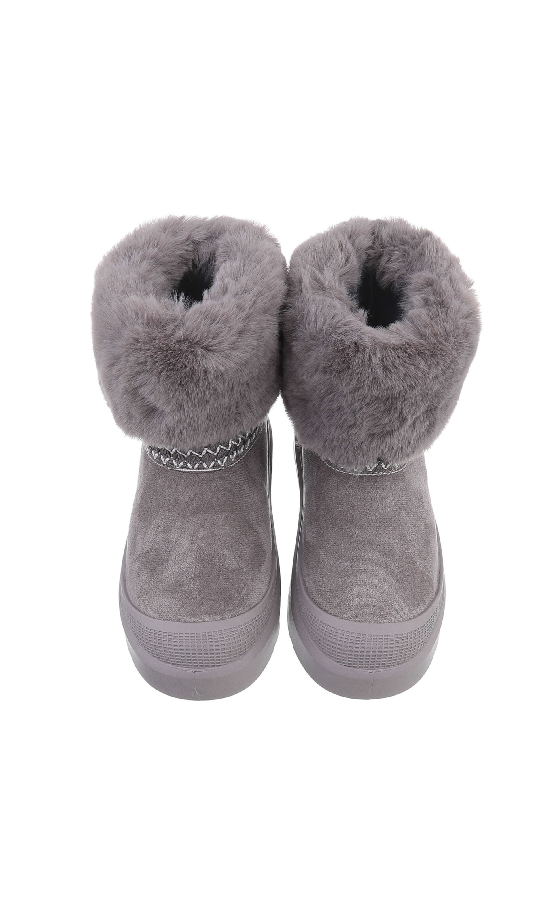 Ital-Design Snow Boots in Grey