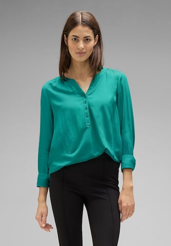 STREET ONE Blouse 'Bamika' in Green: front