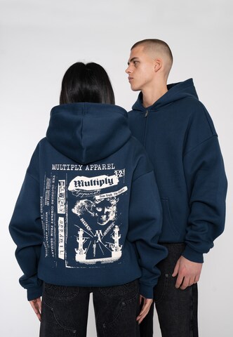Veste de survêtement 'Fly High' Multiply Apparel en bleu : devant