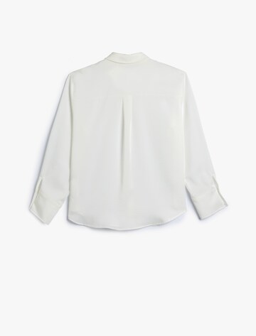 Koton Bluse in Weiß