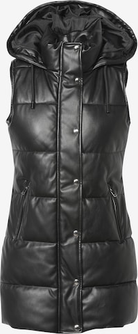 KOROSHI Vest in Black: front