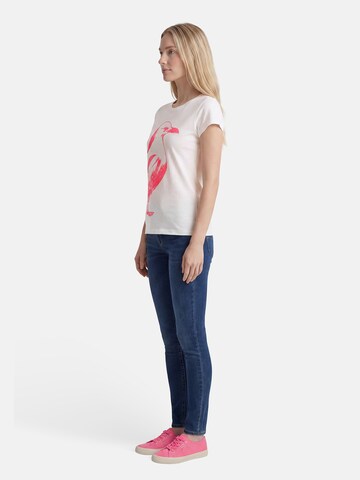 salzhaut Shirt 'Abbeldwatsch' in White