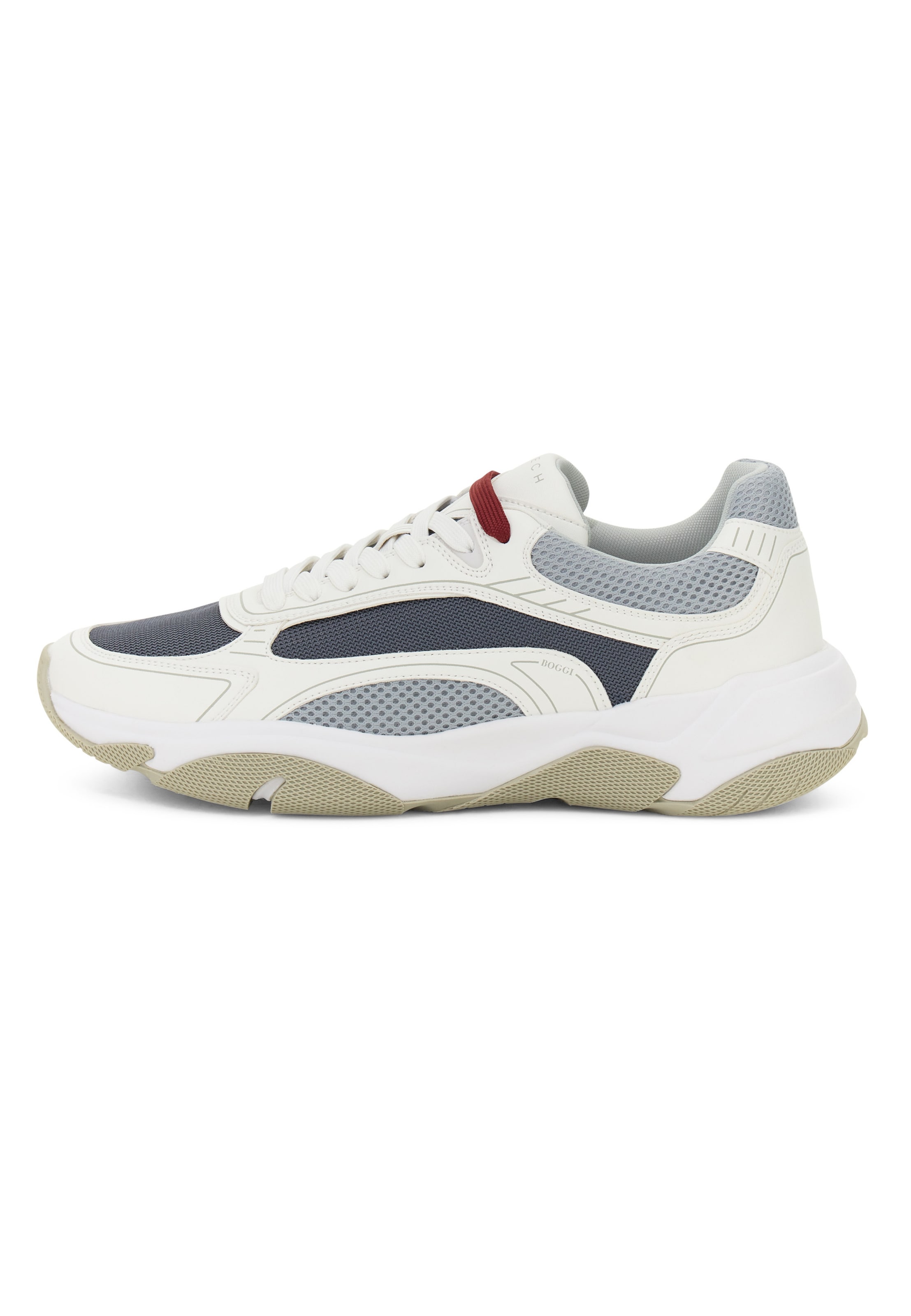 Boggi Milano Sneaker low i hvid: forside