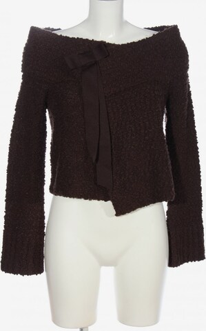 Moda International Sweater & Cardigan in XXS in Brown: front