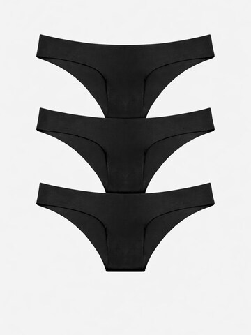 LEAFLETIC Panty 'Leafletic Women’s Low Rise Hipsters Brief' in Black: front