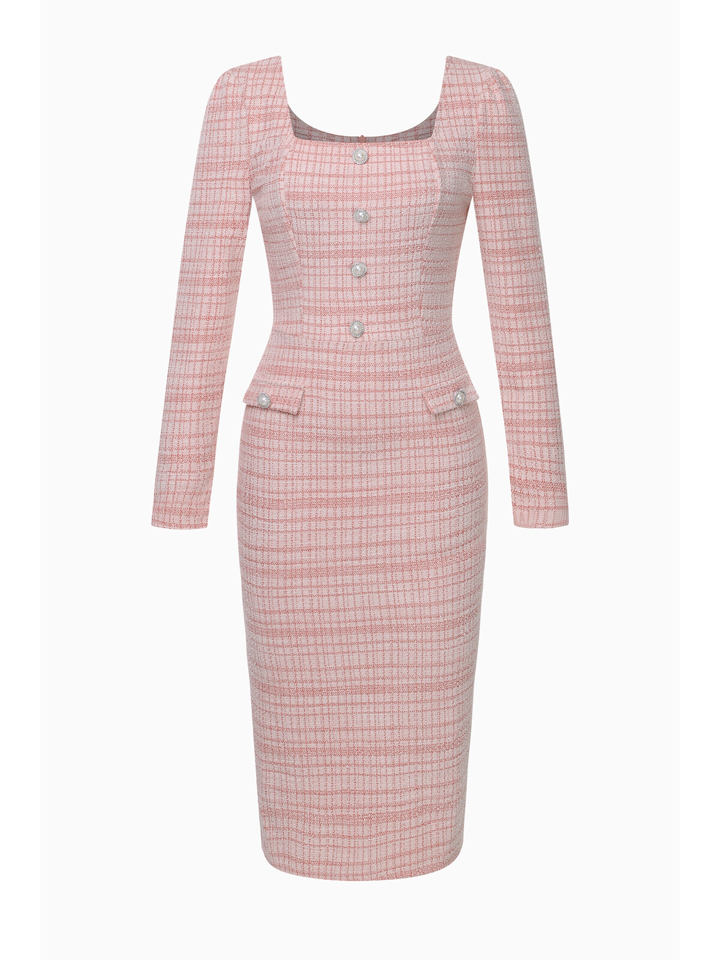 LapaPlus Kleid 'Women Dress'‌‌‌‌‌‌‌‌‌ in Pink: Vorderseite