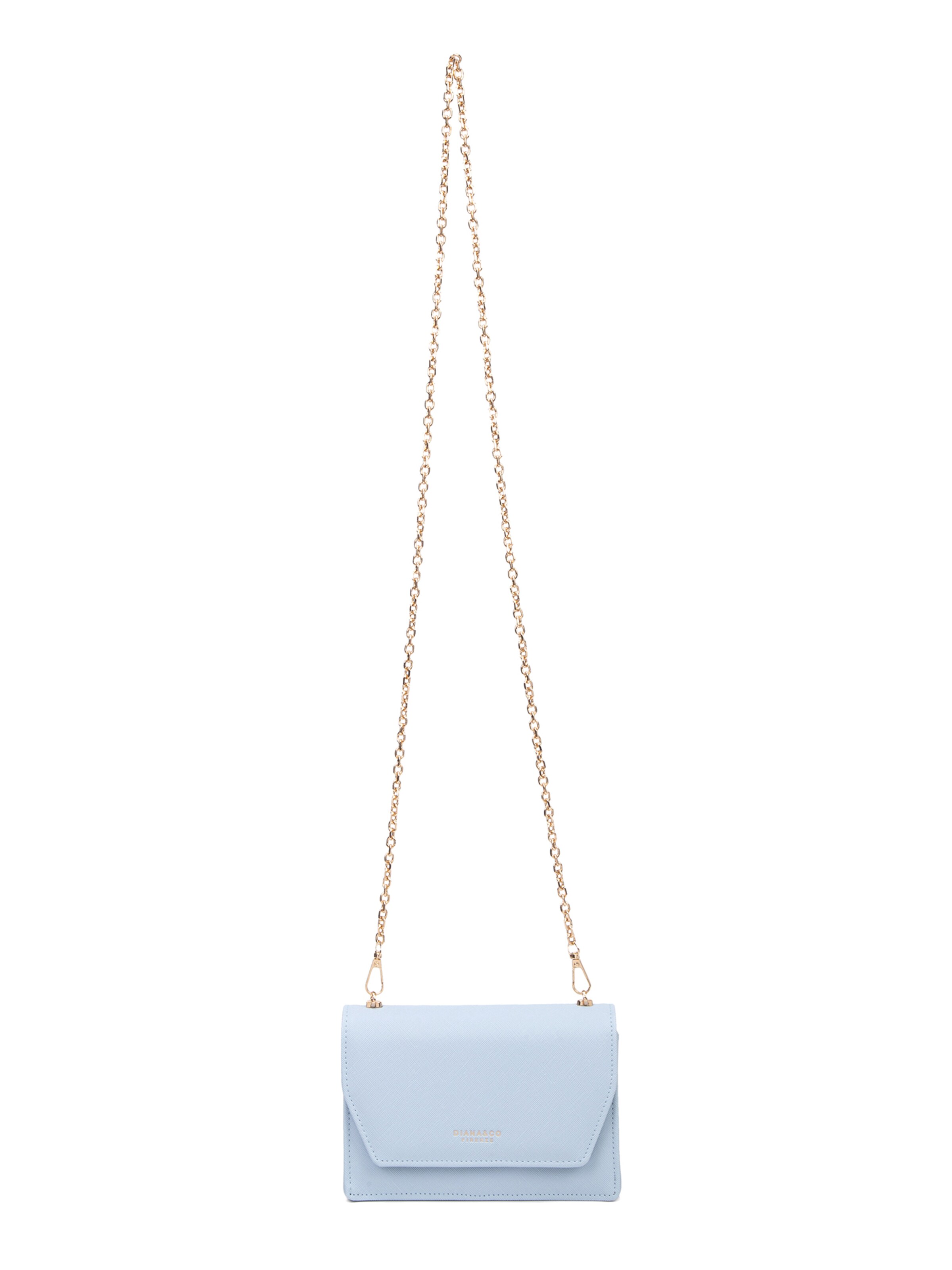 Borsa a tracolla 'Borsa a Tracolla Donna Diana&Co Poliestere Bottone Magnetico Tracolla Catena Rimovibile' di Diana&Co. in blu