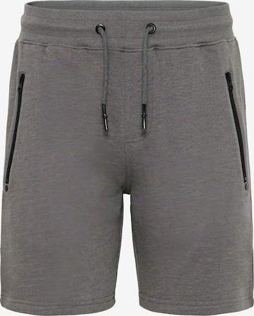 !Solid Trousers 'Taras' in Grey: front