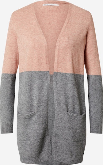 ONLY Cárdigan 'QUEEN' en gris / rosa, Vista del producto