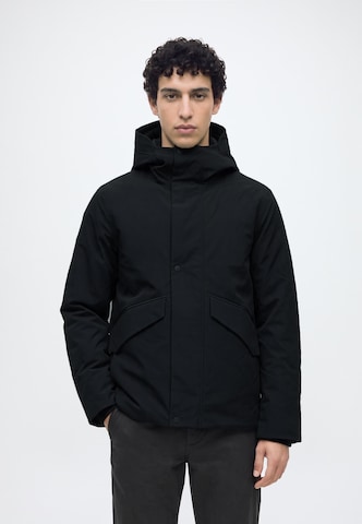 Veste d’hiver 'Nouha' elvine en noir : devant