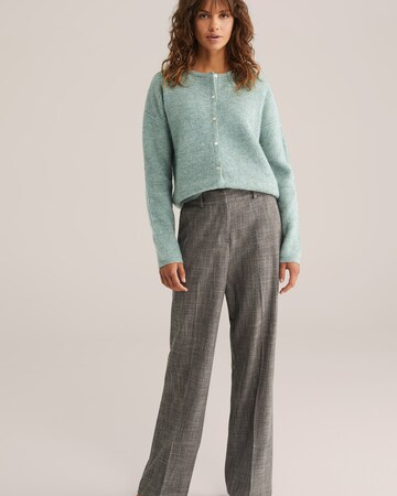 WE Fashion Gebreid vest in Groen