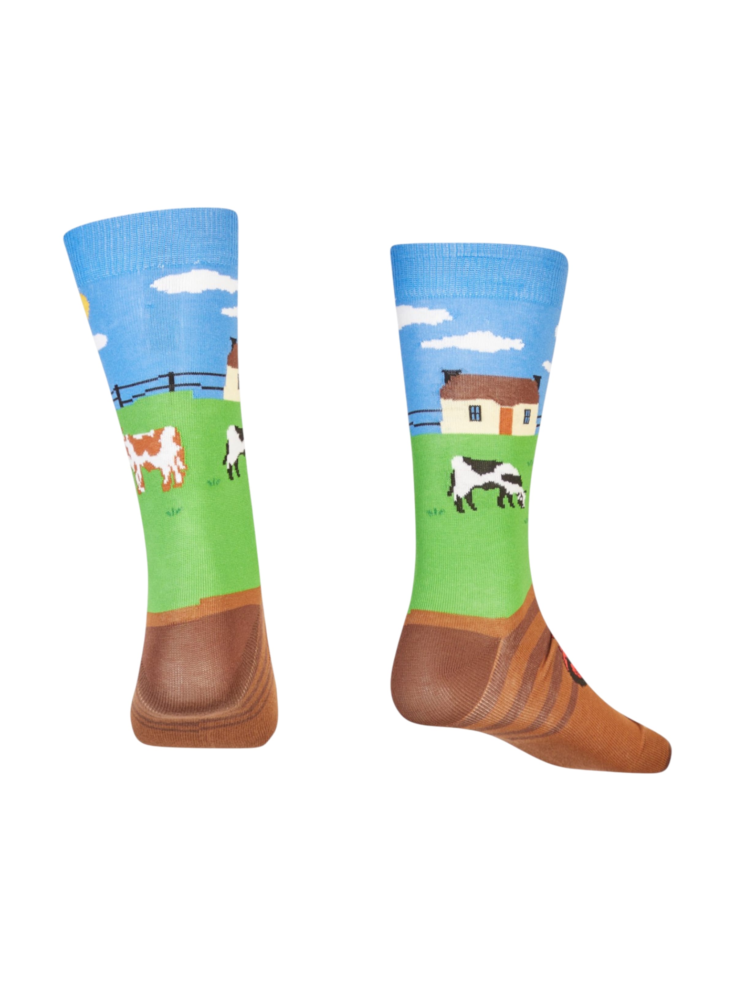 AbgeStrumpft Socks 'Traktor' in Green