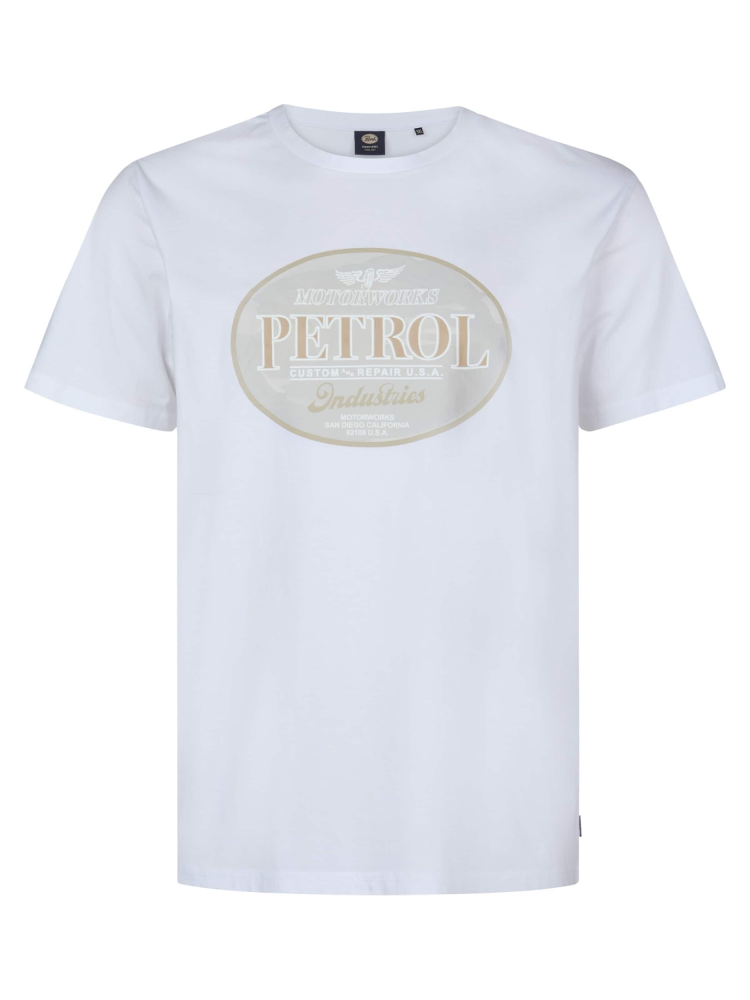 PETROL Shirt in White: front