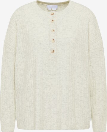 usha WHITE LABEL Pullover in Weiß: predná strana