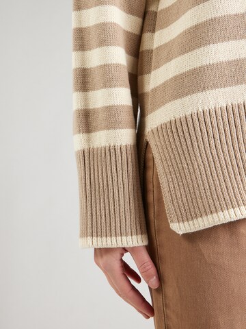 Pull-over 'PCAva' PIECES en beige