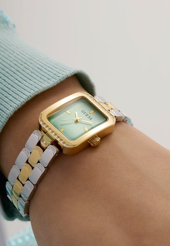 Montre à affichage analogique 'Isla' GUESS en argent