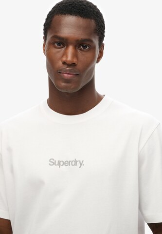 T-Shirt Superdry en blanc