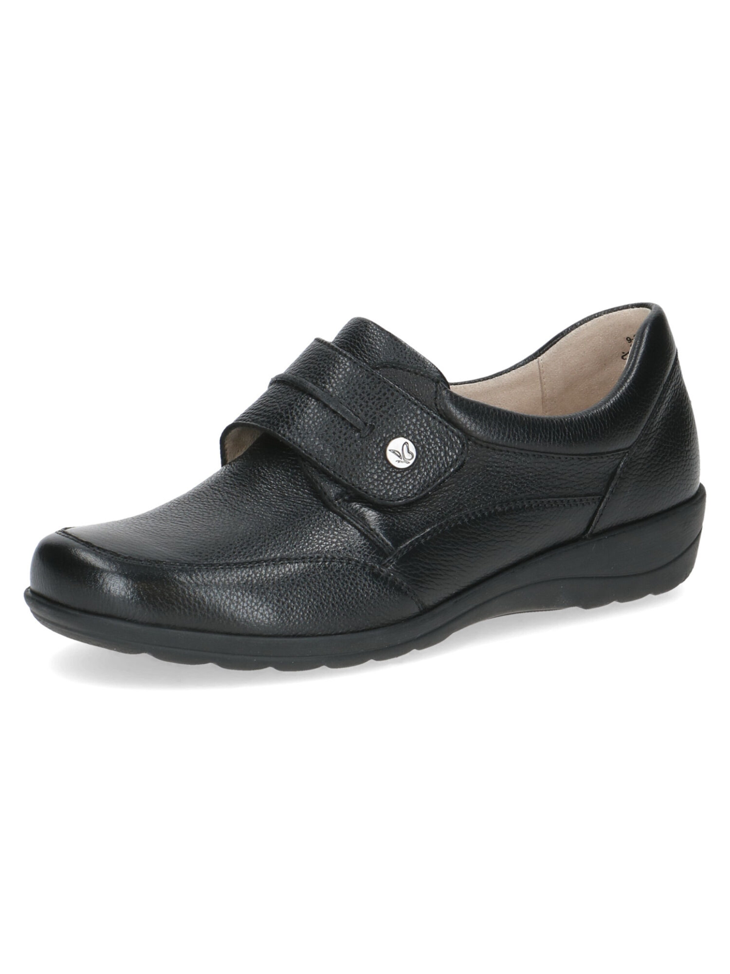 CAPRICE Slipper in Schwarz: Vorderseite