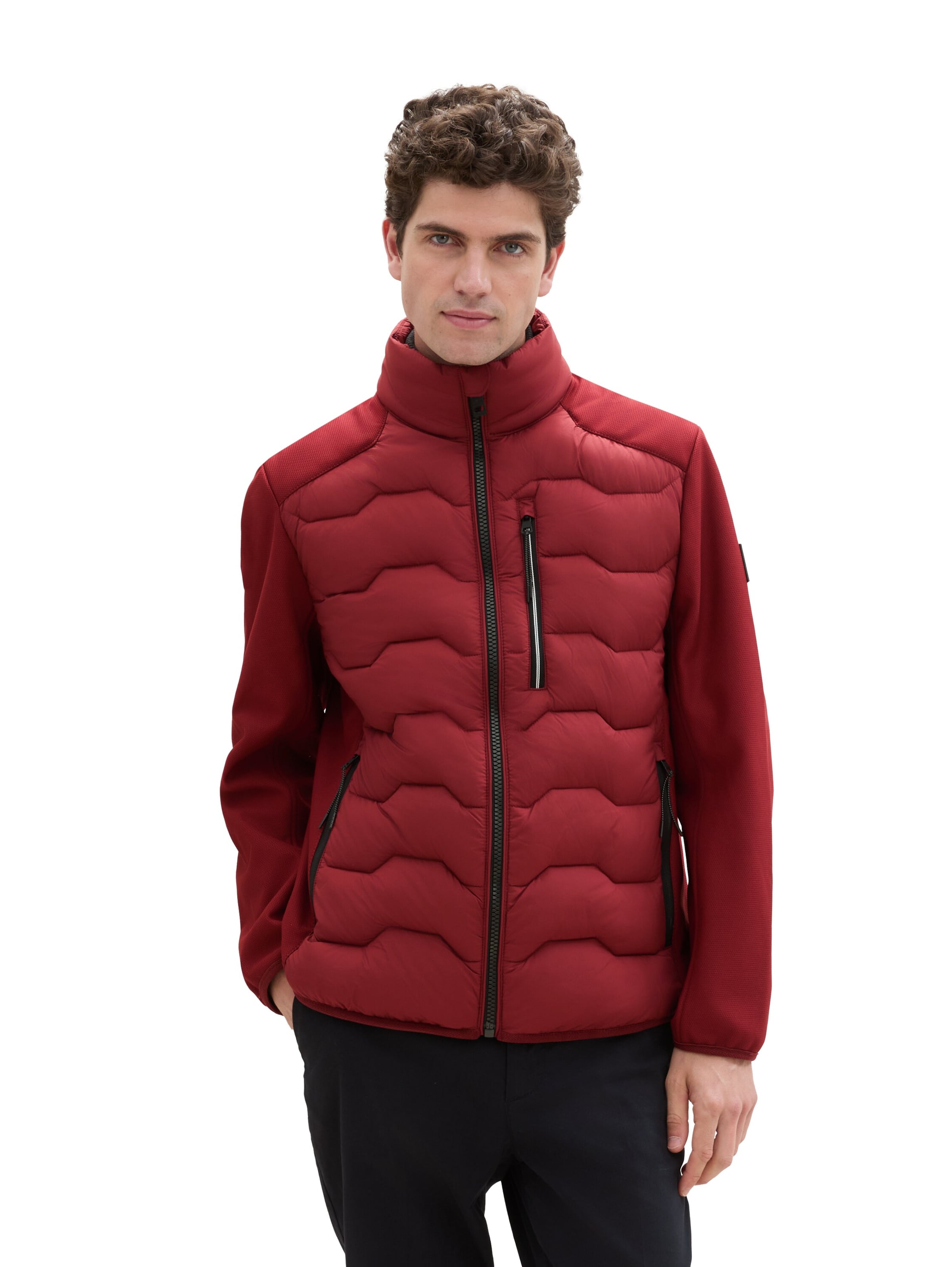 TOM TAILOR Jacke in Rot: Vorderseite
