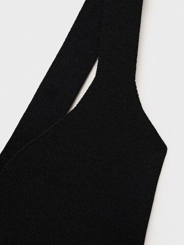 MANGO Top 'CINNAMON' in Schwarz