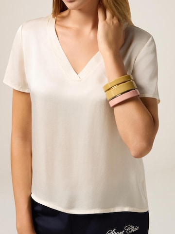 Camicia da donna di oltre in bianco