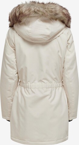 ONLY Vinterparka 'Iris' i beige