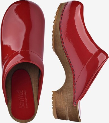 SANITA Clogs in Rot