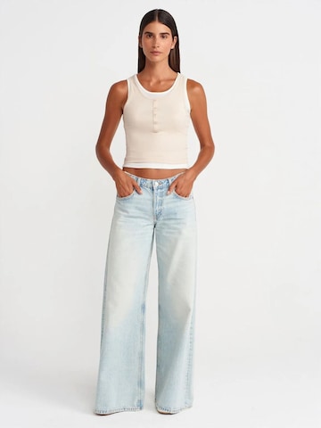 Chemisier 'Blusen' Dilvin en beige