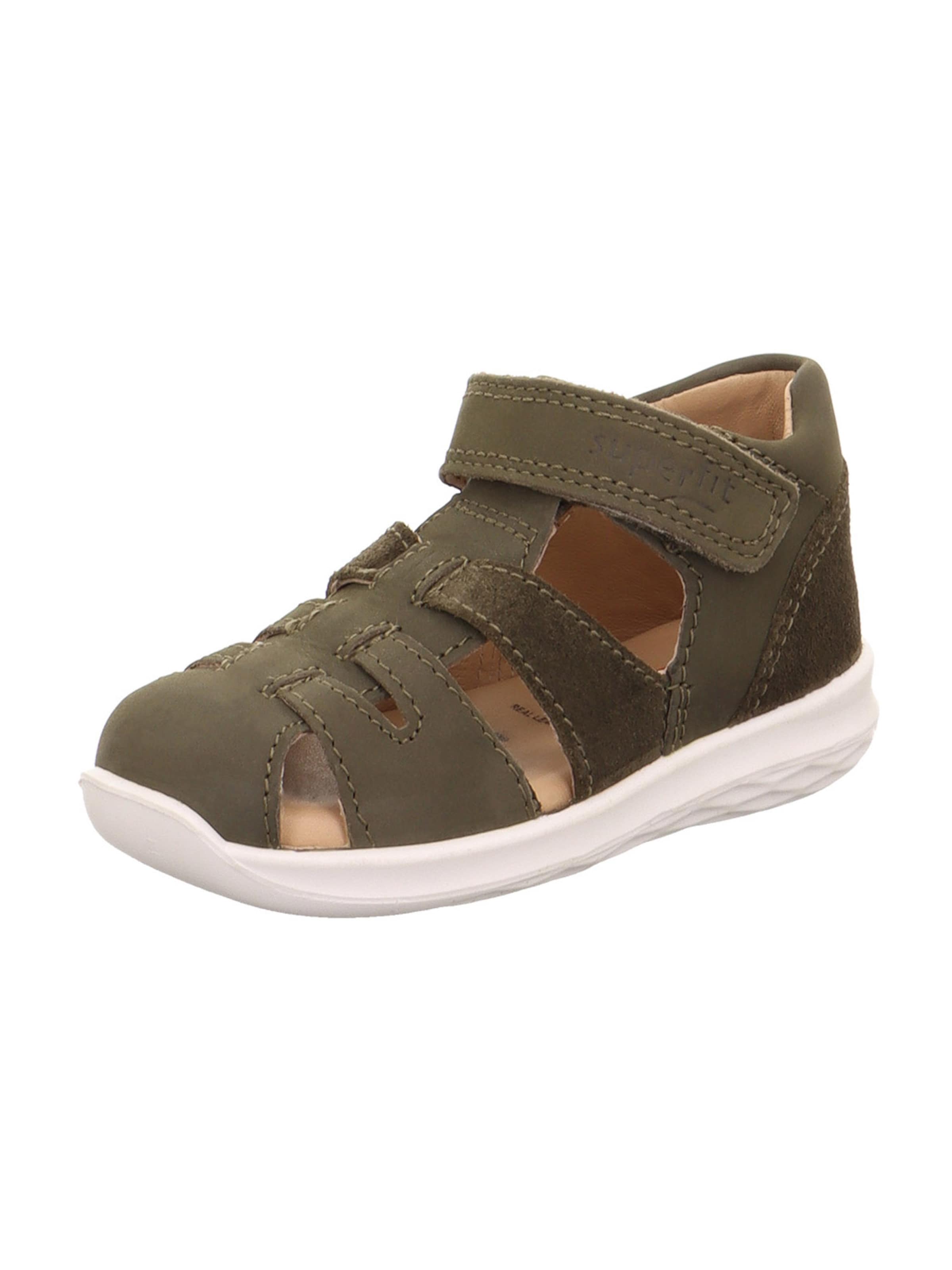 SUPERFIT Sandals & Slippers 'BUMBLEBEE' in Green: front