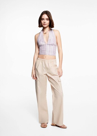 MANGO TEEN Regular Pants 'Comfyc' in Beige