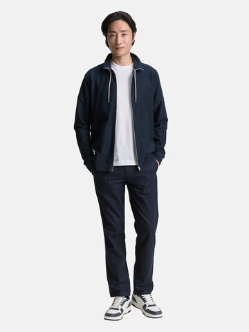 TOM TAILOR Sweat jacket in Blue