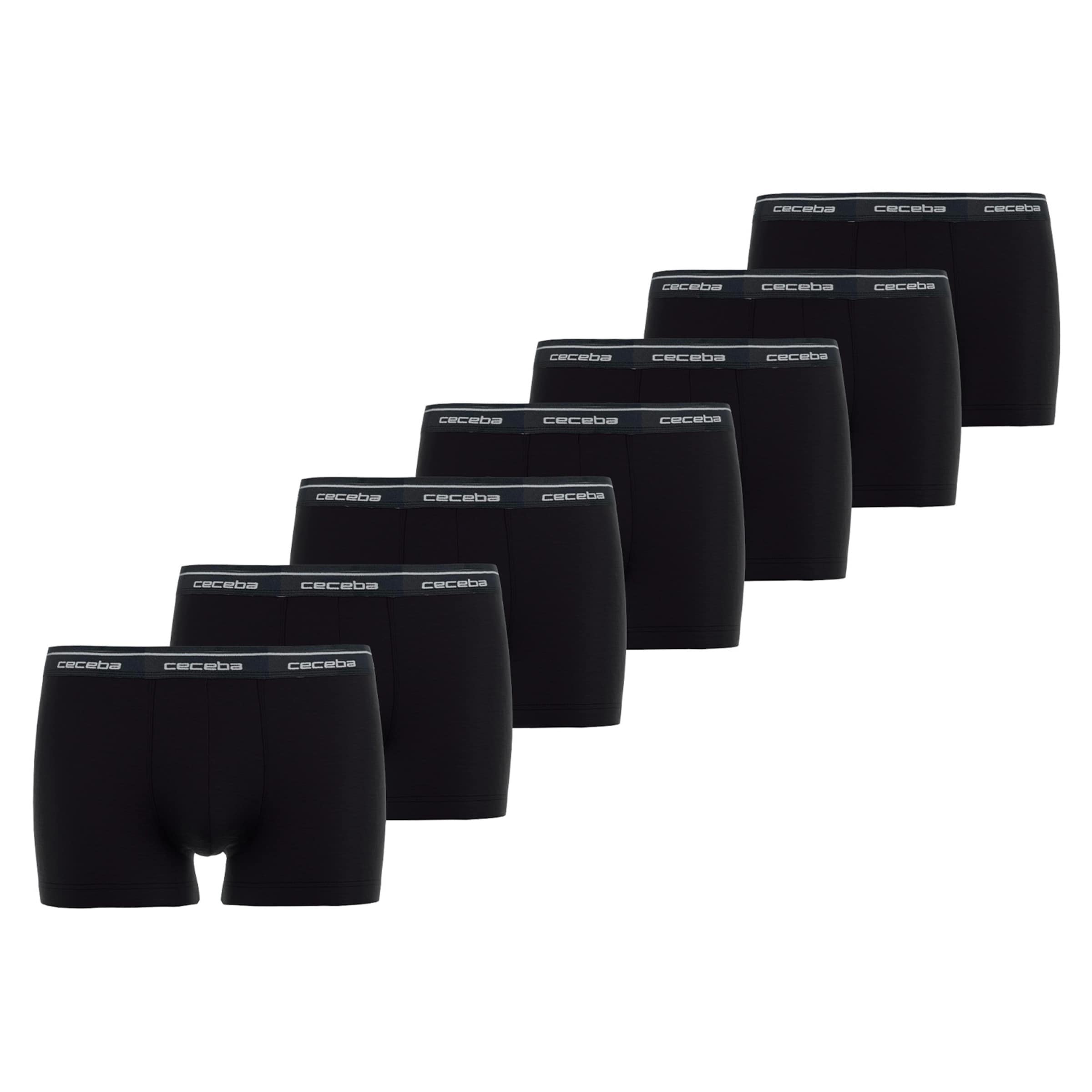 CECEBA Boxershorts in Zwart: voorkant