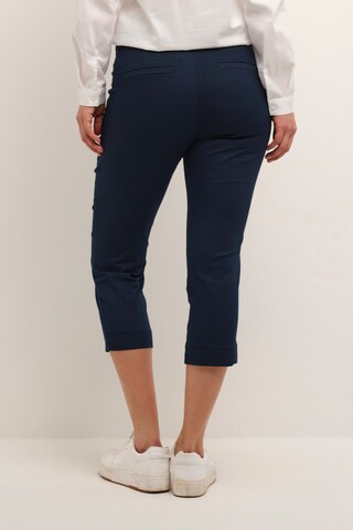 Coupe slim Pantalon 'Alea' Kaffe en bleu