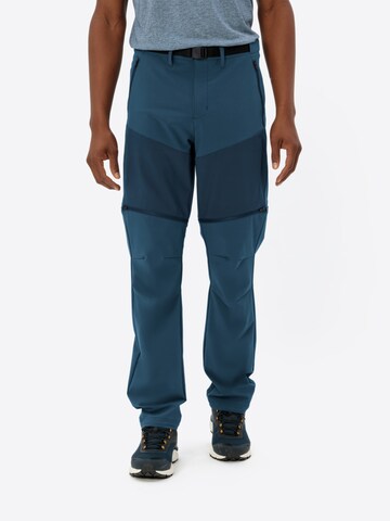 VAUDE Slimfit Outdoorhose 'Elope' in Blau: Vorderseite