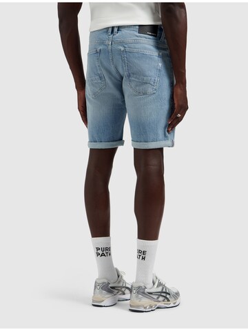 Pure Path Slimfit Jeans in Blauw