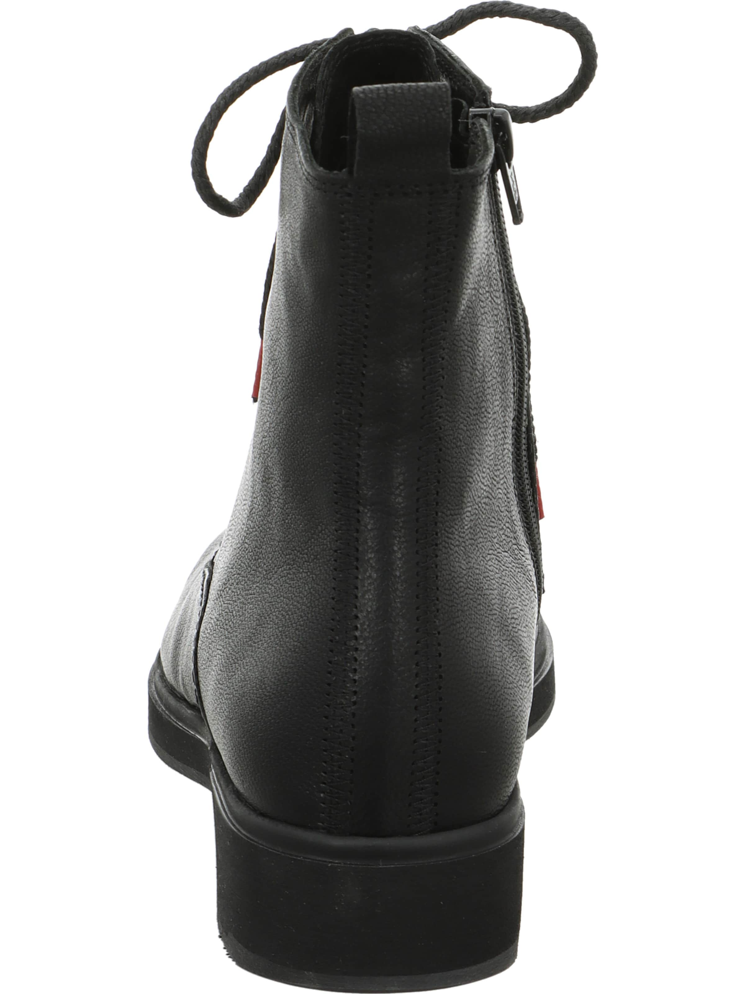 Bottines à lacets 'Cogita' THINK! en noir