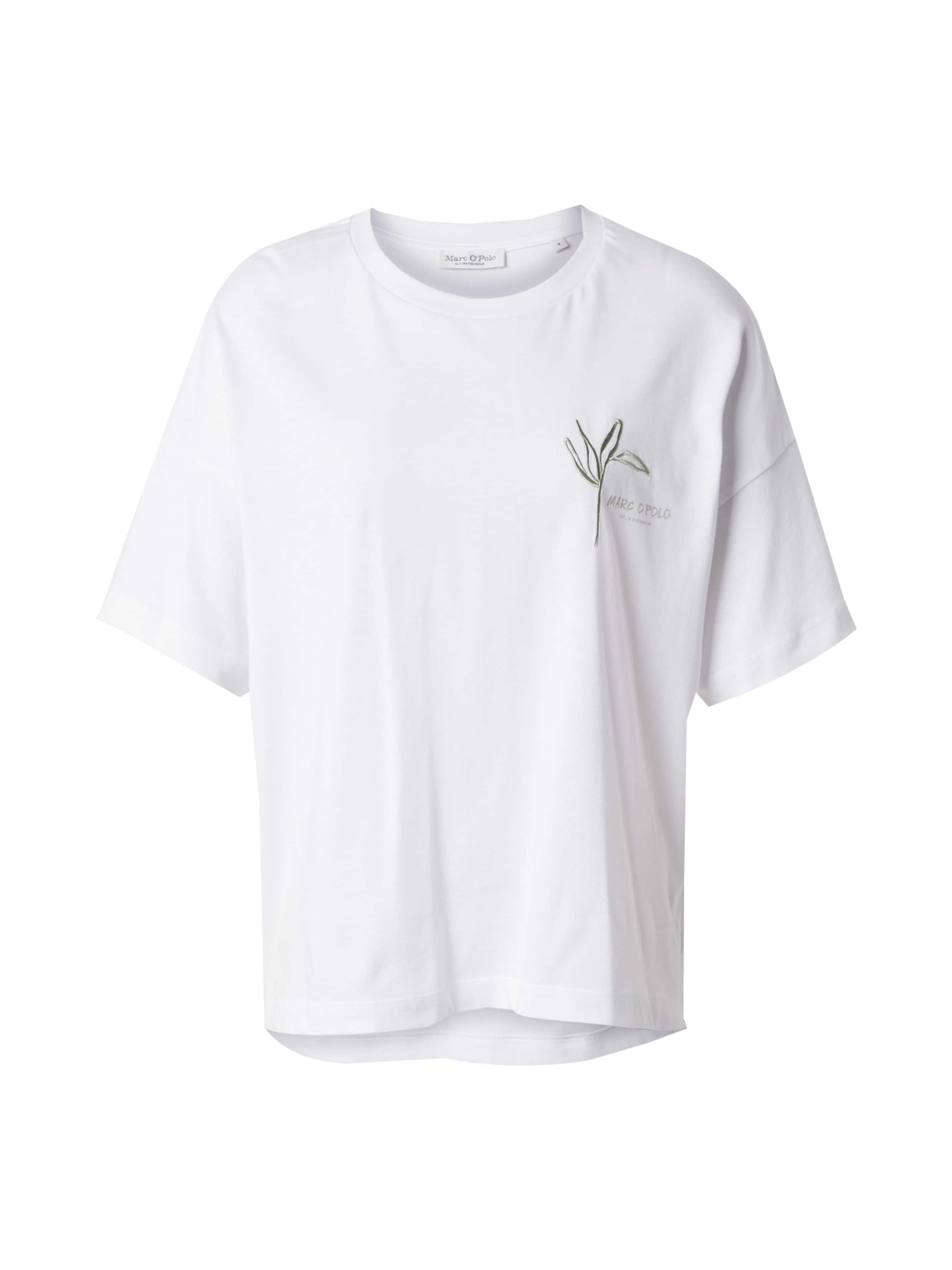 Marc O'Polo Тениска в бяло: отпред