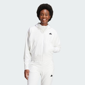 ADIDAS SPORTSWEAR Sport sweatshirt 'Z.N.E.' i vit: framsida