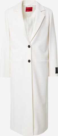 Manteau mi-saison 'Mojeni' HUGO en blanc : devant