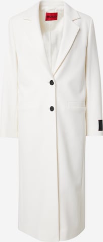 HUGO Between-Seasons Coat 'Mojeni' in White: front