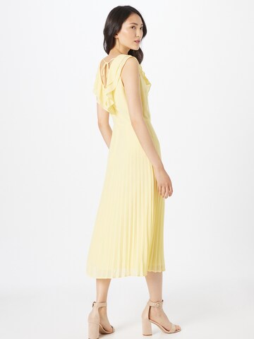 Warehouse Cocktail Dress in Yellow