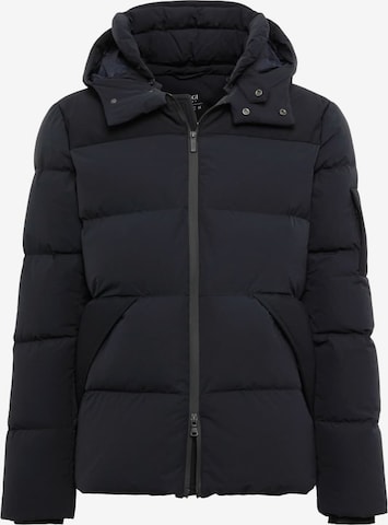 Boggi Milano Winter Jacket in Blue: front