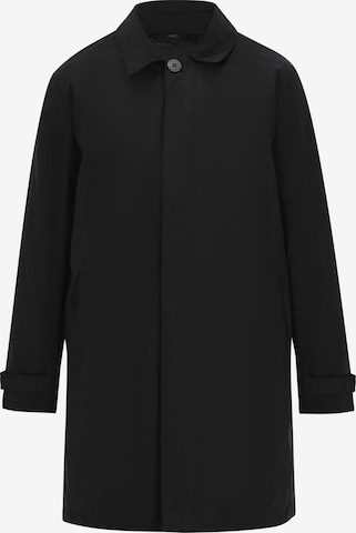 DreiMaster Klassik - Sobretudo meia-estação 'Classic Look' em preto: frente