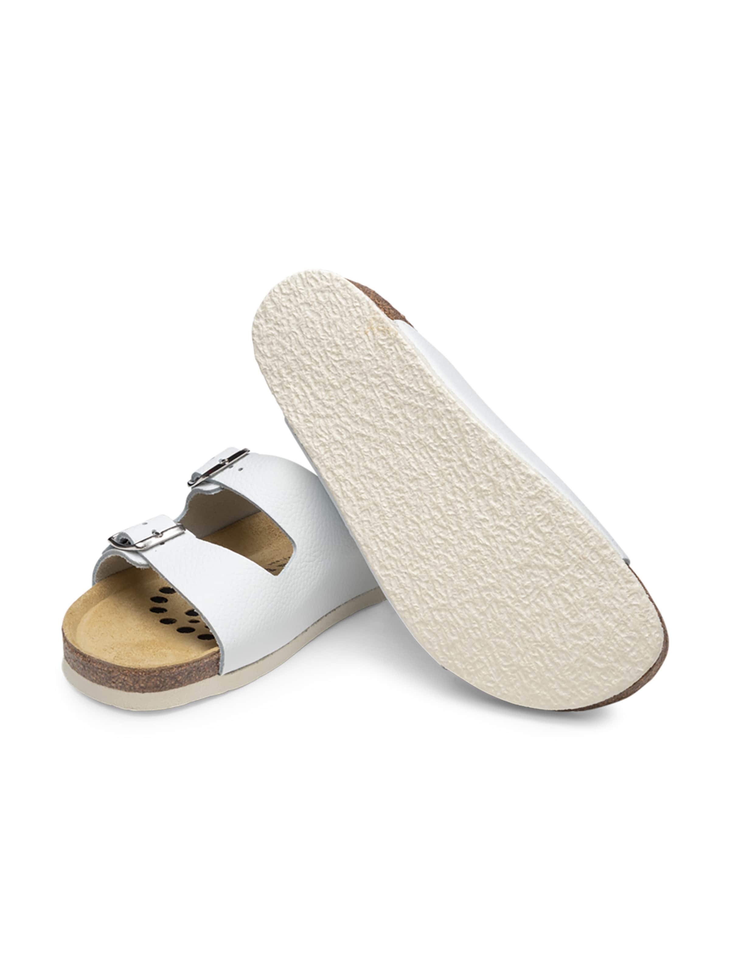 VITAFORM Mules in White